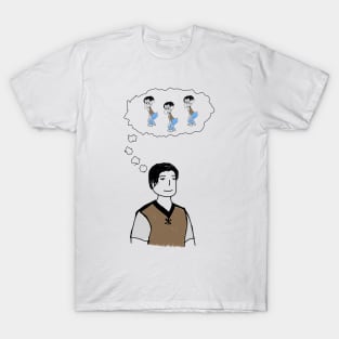 Had you ever look at someone and wonder, what's going inside their head? T-Shirt